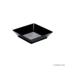 Vassoio Small Plate Nero 65mm 25 pz GOLD PLAST