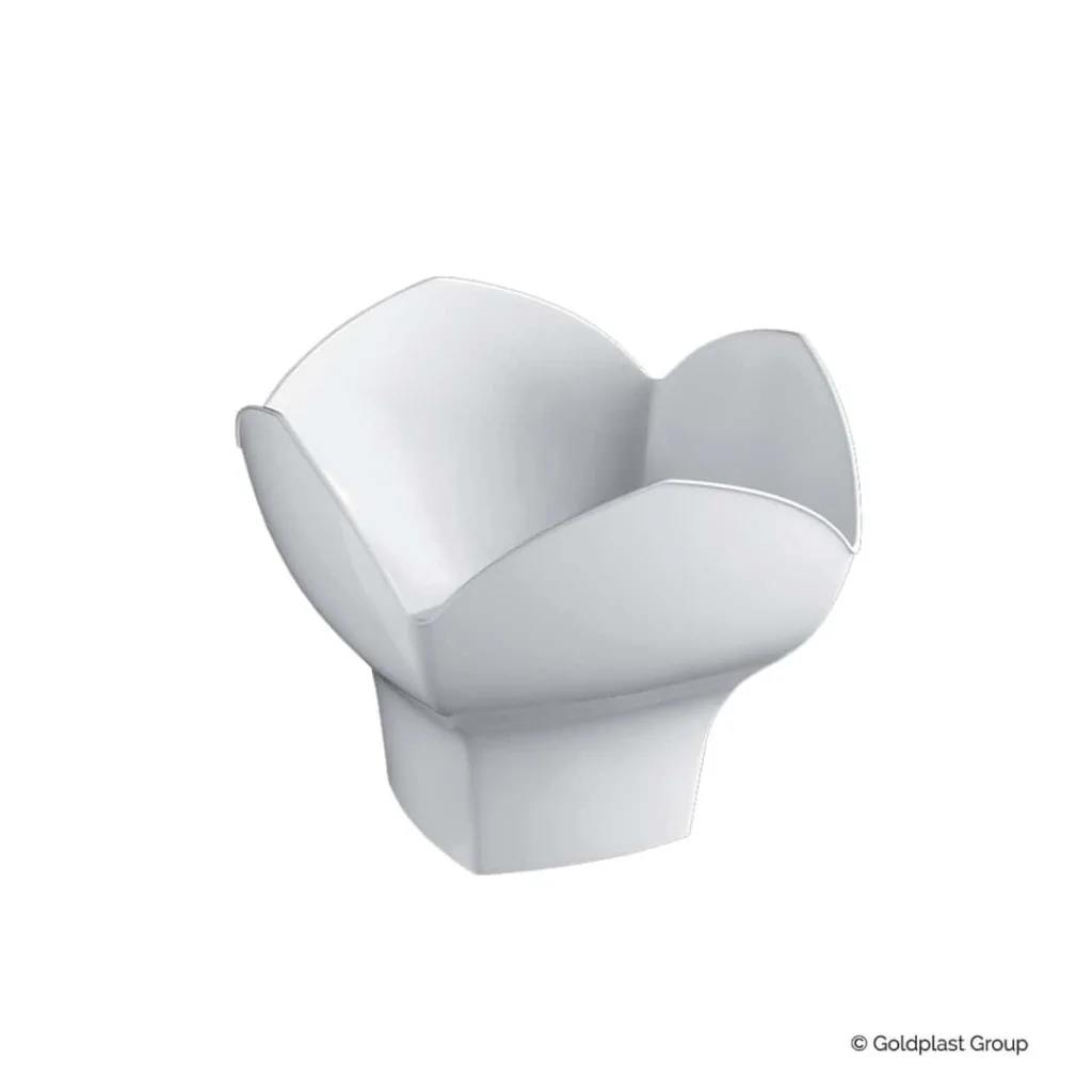 Coppetta Spring Bianco 100 cc 8 pz GOLD PLAST