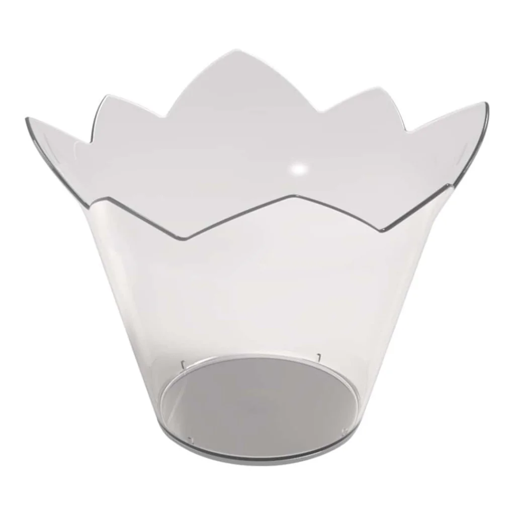 Coppetta Waterlily Trasparente 70cc 25 pz GOLD PLAST