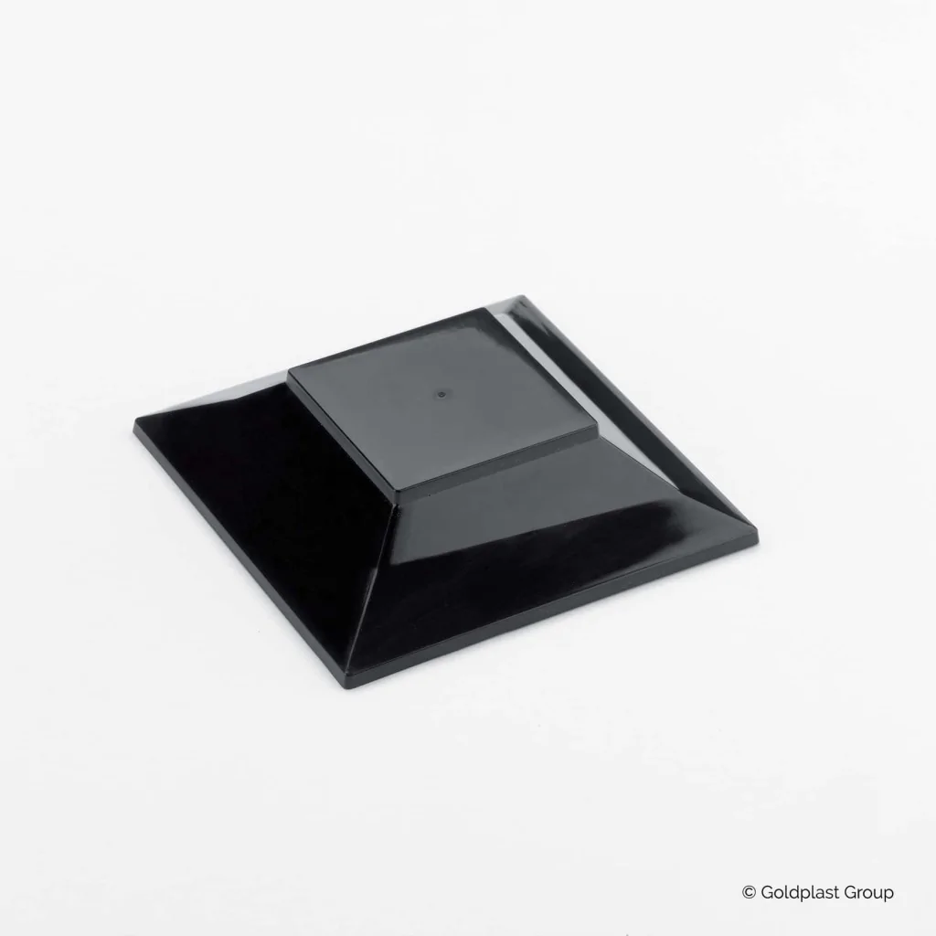 Coperchio Piattino Pagoda Nero 70cc 12 pz GOLD PLAST