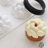 Kit Stampo Fleur con 6 Anelli Tarte Ring ø 8 cm SILIKOMART