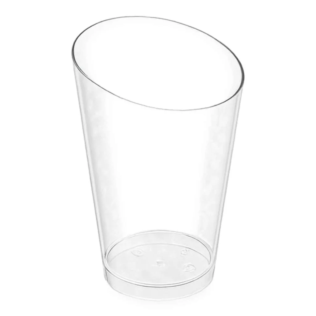 Bicchierino Conico Alto Trasparente 75cc 25 pz GOLD PLAST