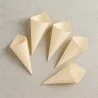 Coni Fritti in Legno Mini Imbustati 50 pz LEONE