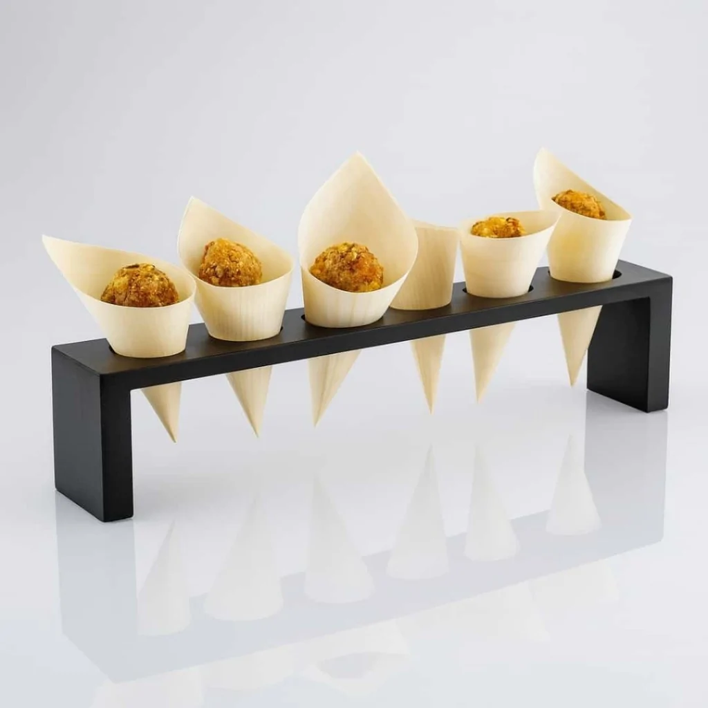 Set 2 Supporti Porta Coni Neri LEONE