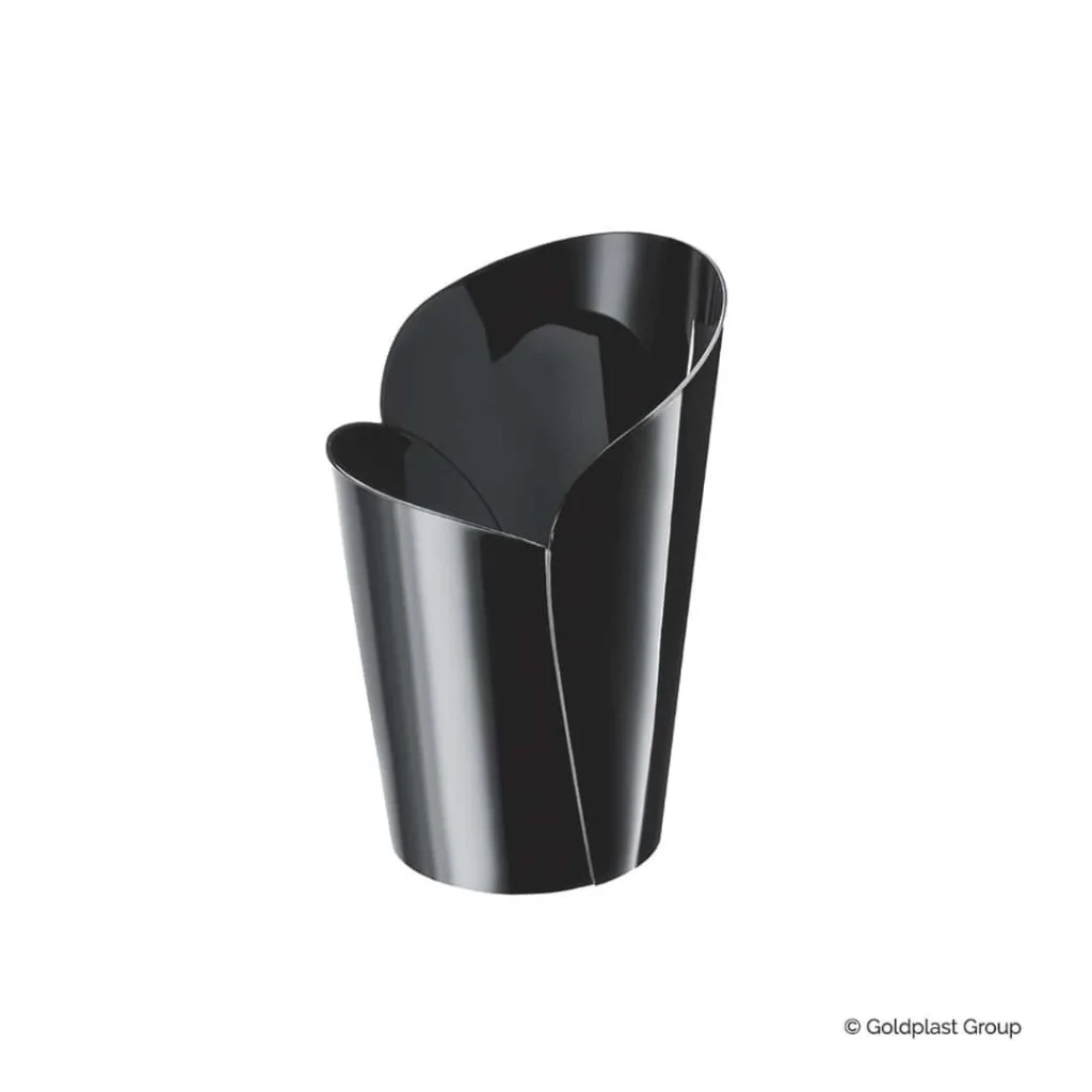 Bicchierino Blossom Nero 90cc 15 pz GOLD PLAST