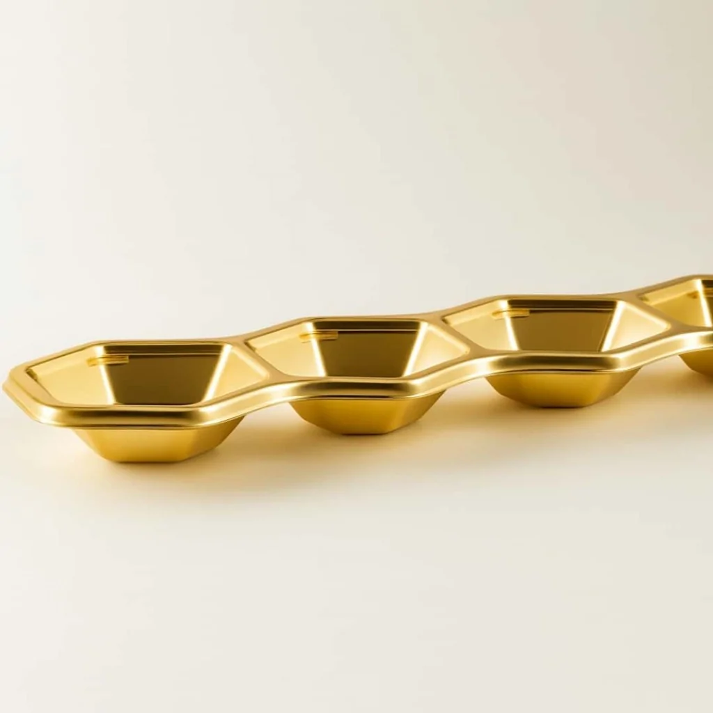 Giro di Gusto 4 Scomparti Oro 50 pz ERREMME