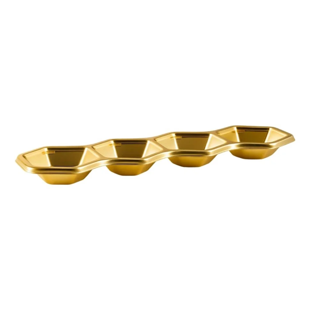 Giro di Gusto 4 Scomparti Oro 50 pz ERREMME