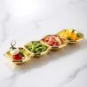 Giro di Gusto 4 Scomparti Oro 50 pz ERREMME