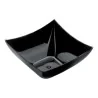 Coppetta Mini Quadrata Nera 25 pz GOLD PLAST
