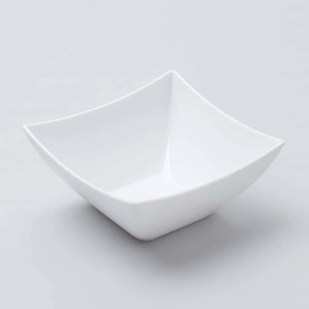 Coppetta Mini Quadrata Bianca 25 pz GOLD PLAST