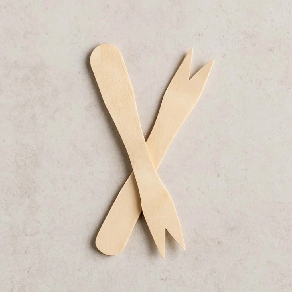 Forchettine Aperitivo Legno Standard 8,5 cm 1000 pz IMBALLAGGI