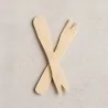 Forchettine Aperitivo Legno Standard 8,5 cm 1000 pz IMBALLAGGI