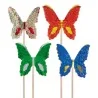 Farfalle Colorate Metalizzate Legno 15 cm 100 pz GARCIA DE POU