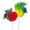 Stecconi Frutta Colorata Decorativa Legno 20 cm 100 pz GARCIA