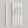 Cannucce Bio Colorate Imbustate 21 cm 100 pz 