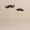Spiedi Aperitivo Mustache Bamboo 12 cm 100 pz LEONE