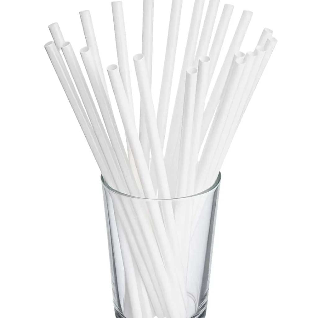 Cannucce Bianche Bio 13,5 cm 500 pz USOBIO