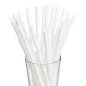 Cannucce Bianche Bio 21 cm 500 pz USOBIO