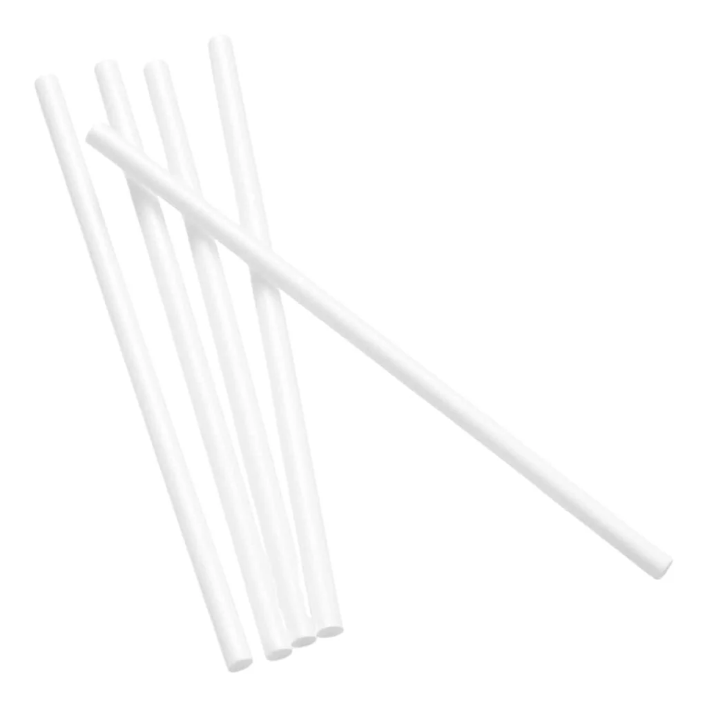 Cannucce Bianche Bio 21 cm 500 pz USOBIO