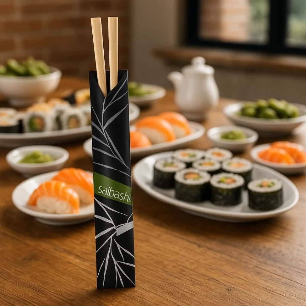 Bacchette Sushi Bamboo 21 cm 100 pz LEONE
