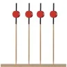 Spiedi Akita Bamboo 9 cm 100 pz LEONE