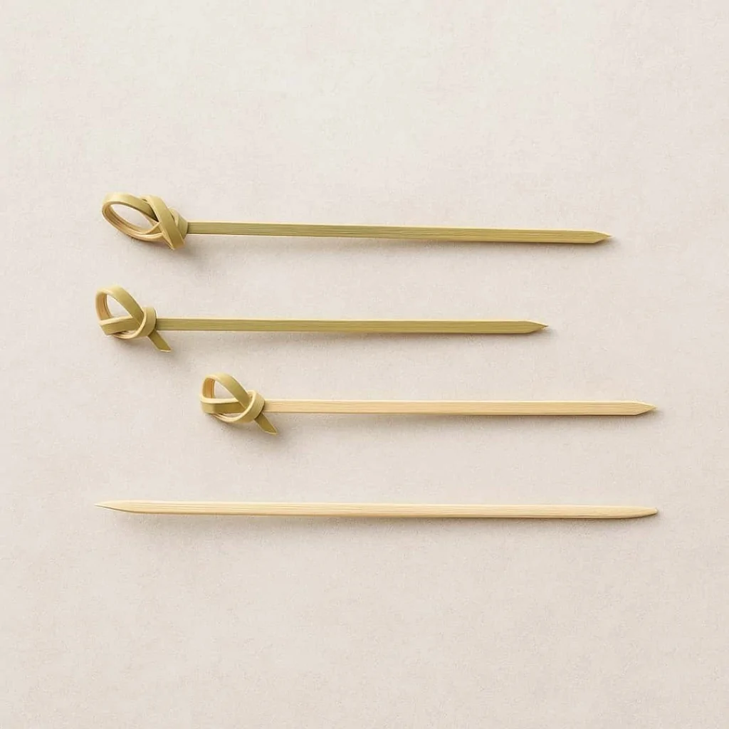 Spiedi Aperitivo Deco Bamboo 15 cm 100 pz LEONE