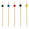 Spiedi Aperitivo Sfera Bamboo 15 cm 100 pz LEONE
