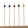 Spiedi Aperitivo Sfera Bamboo 15 cm 100 pz LEONE