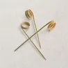 Spiedi Aperitivo Ricciolo Bamboo 12 cm 100 pz LEONE