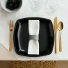 Sottopiatti Piani Square PS 30x30 cm 12pz GOLD PLAST