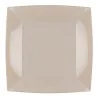 Piatti Piani Nice Taupe 23x23 cm 15 pz GOLD PLAST