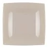 Piatti Dessert Nice Taupe 18x18 cm 15 pz GOLD PLAST