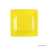 Piatti Dessert Nice Giallo Limone 18x18 cm 6pz GOLD PLAST