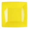 Piatti Dessert Nice Giallo Limone 18x18 cm 6pz GOLD PLAST
