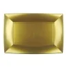 Piatti Rettangolari Nice Oro 29x19 cm 12pz GOLD PLAST