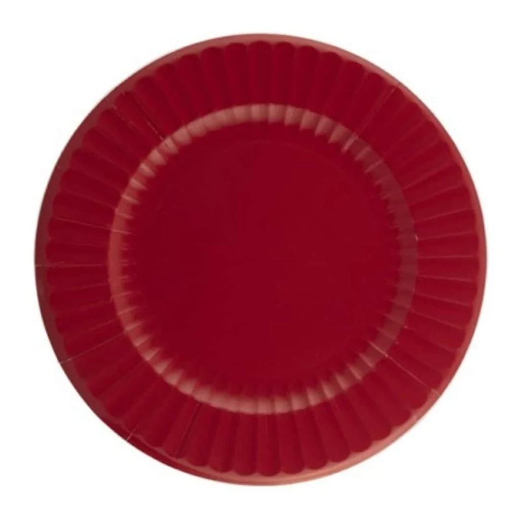 Piatti Dessert Rosso Rubino ø 21 cm 8 pz GIVI ITALIA