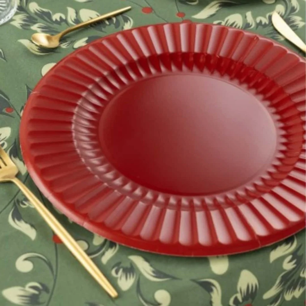 Piatti Dessert Rosso Rubino ø 21 cm 8 pz GIVI ITALIA