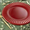 Piatti Dessert Rosso Rubino ø 21 cm 8 pz GIVI ITALIA