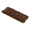 Stampo Silicone n° 6 Cioccolatini Schiaccianoci 26x84 H 14 mm