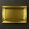 Piatti Rettangolari Nice Oro 29x19 cm 12pz GOLD PLAST