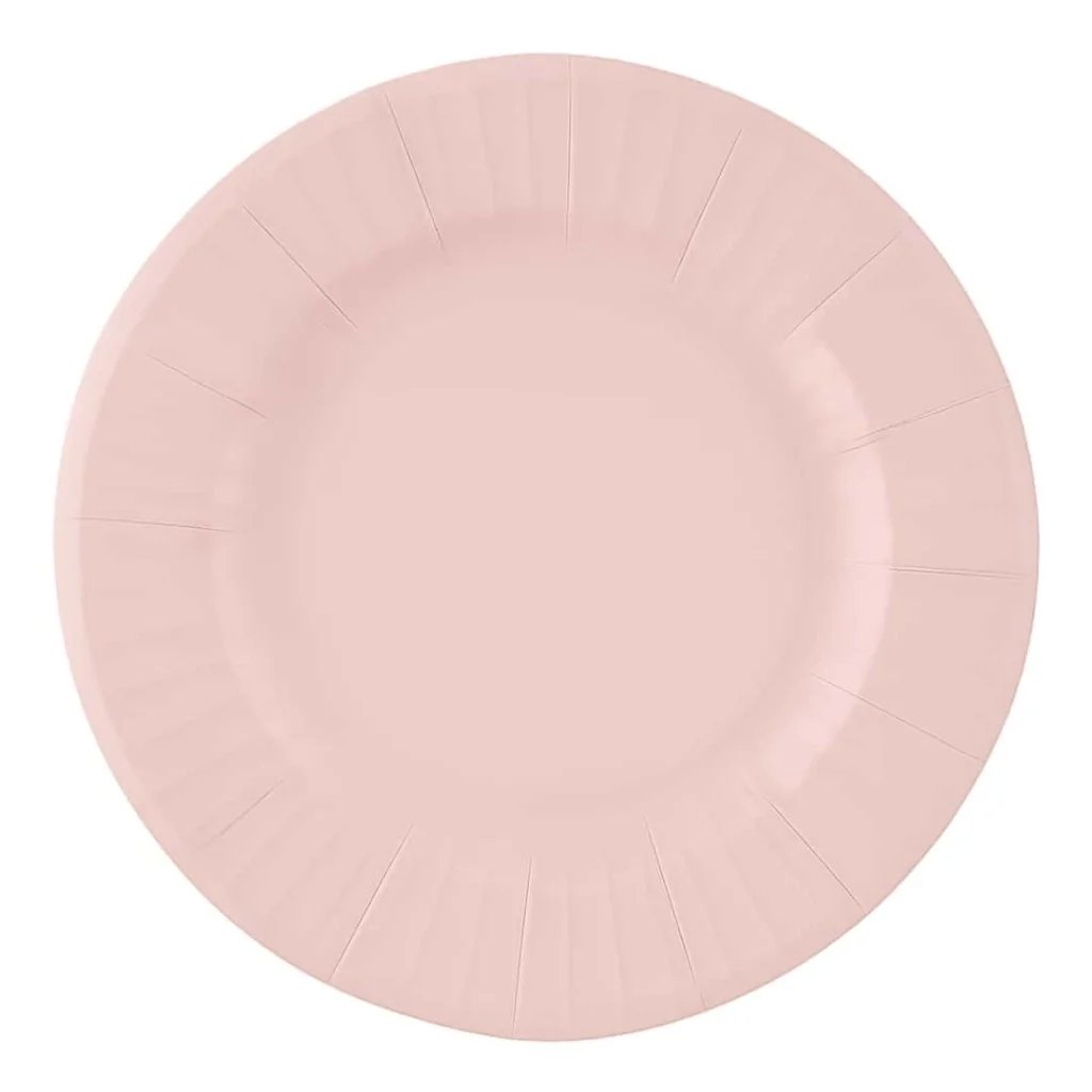 Piatti Dessert Rosa Geranio 21 cm 8pz GIVI ITALIA