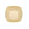 Piatti Fondi Square Champagne 18x18 cm 15pz GOLD PLAST
