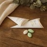 Coni Porta Confetti Prima Comunione Oro 8x17 cm 10pz GIVI ITALIA