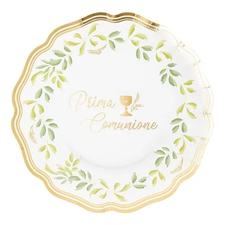 Piatti Dessert New Liberty Prima Comunione 21 cm 8pz GIVI ITALIA