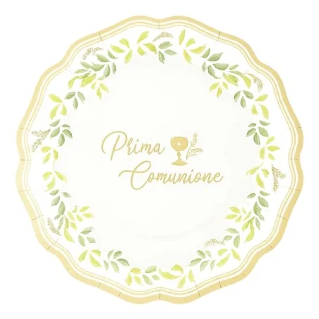 Piatti Piani New Liberty Prima Comunione 27 cm 8pz GIVI ITALIA