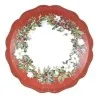 Piatti New Liberty Buon Natale Rossi ø 21 cm 8 pz GIVI ITALIA