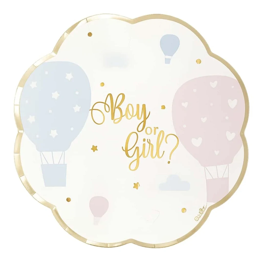 Piatti Piani Boy or Girl ø 20 cm 8 pz GIVI ITALIA