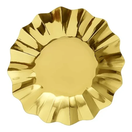 Piatti Piani New Shape Oro ø 27 cm 8 pz GIVI ITALIA