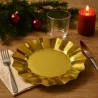 Piatti Piani New Shape Oro ø 27 cm 8 pz GIVI ITALIA