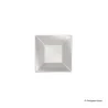 Piatti Fondi Quadrati Bianco Perlè 18x18 cm 15 pz GOLD PLAST
